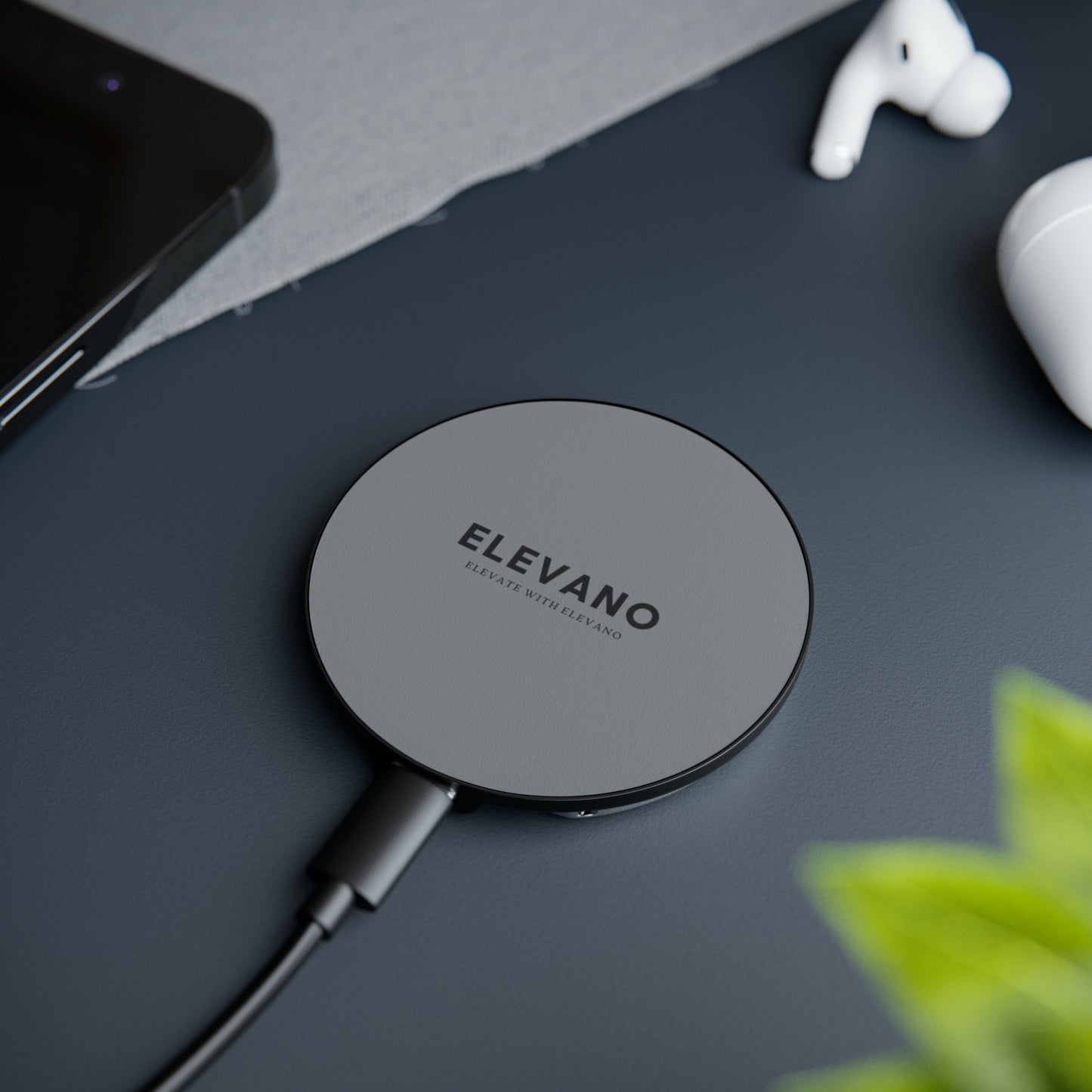 Elevano Magnetic Induction Charger Grijs